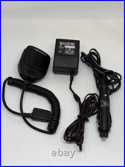 Icom IC-02AT 2M VHF FM Ham Radio Transceiver with Battery Antenna Charger Works