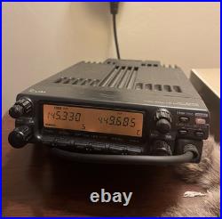 Icom IC-2350H Dual Band FM Ham Radio Transceiver LCD DTMF HM-95 Mic 144/440MHz