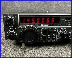 Icom IC-260A Ham Radio 2 M 144MHz All Mode Transceiver With Microphone & Manual