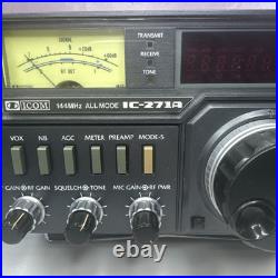 Icom IC-271A 2m 144MHz transceiver Untested For Parts Or Repair