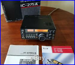 Icom IC-275A 2m All Mode Transceiver Collectors Quality