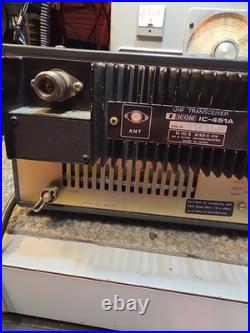 Icom IC-451A, a 430 MHz UHF all-mode amateur transceiver No Mic