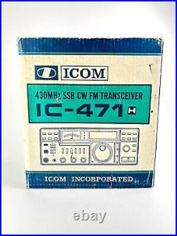 Icom IC-471H 440MHz SSB CW FM All Mode Transceiver