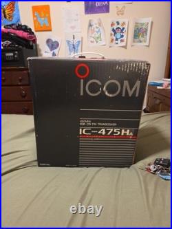 Icom IC-475H rare with Box and manual Really Nice very possibly new