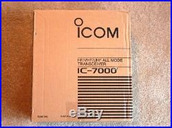 Icom IC 7000 HF/6M/2M/440 MHz DSP All-mode Amateur Radio Transceiver, Nice, NR