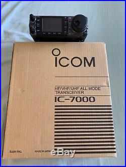 Icom IC-7000 HF/VHF/UHF Transceiver Ham Amateur Radio