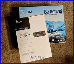 Icom IC-705 HF/50/144/430MHz All Mode Portable 5With10W Transceiver w'case