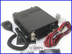 Icom IC 706 All Mode Transceiver Radio Receive HF Ham-103 Mic Manual
