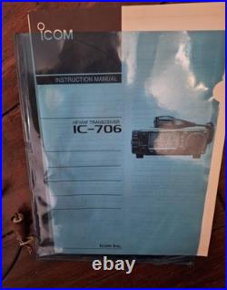Icom IC-706 HF/VHF Amateur Ham Radio Transceiver with Mic