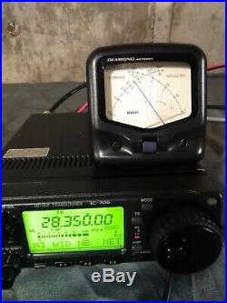Icom IC-706 Ham Radio Transceiver with Mic, Power Cord, Manual, Orig. Box