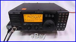 Icom IC-718 HF Transceiver In Very Good Condtion with Mic Manual & Power Cable