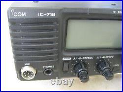 Icom IC-718 HF Transceiver in Very Nice shape and working as it should