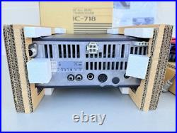 Icom IC-718 Ham Radio HF Transceiver Manual Original Box Excellent