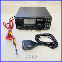 Icom IC-718 Ham Radio HF Transceiver With Mic with Cable Tested Works Icom IC-718 Ham Radio HF Transceiver With Mic with Cable Tested Works