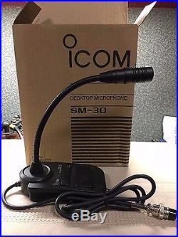 Icom IC-7200 HF Radio Transceiver Just Unboxed! With SM-30 Desktop Mic & Extras