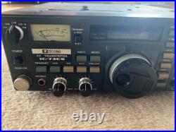 Icom IC-730S Vintage Ham Radio HF Transceiver + Mic JUNK Icom IC-730S Vintage Ham Radio HF Transceiver + Mic JUNK