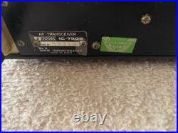 Icom IC-730S Vintage Ham Radio HF Transceiver + Mic JUNK Icom IC-730S Vintage Ham Radio HF Transceiver + Mic JUNK