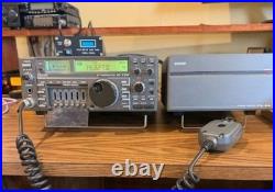 Icom IC-735 HF Ham Radio Transceiver withPS 55 Power Supply-Tested RX and TX
