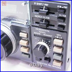 Icom IC-740 HF Ham Radio Tranceiver with Hand Mic. Unit features Used Fedex
