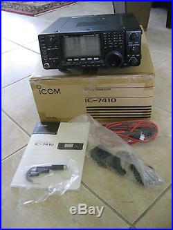 Icom IC-7410 HF/6m Transceiver in MINT condition in the box-bought new 8/2015