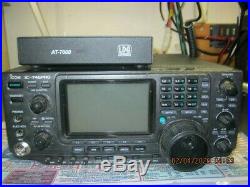 Icom IC 746 PRO, LDG-AT-7000, SM 6 desk mike. Mars Modified. S/N#0201340