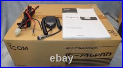 Icom IC-746 Pro HF/VHF Transceiver With Optional CR338 Oscillator & UT-102 Voice