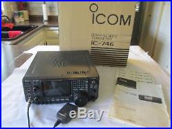 Icom IC 746 Radio Transceiver All Mode HF/VHF