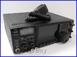 Icom IC-756PROII 160 10 + 6 Meter All-Mode Transceiver Good Cond with Hand Mic
