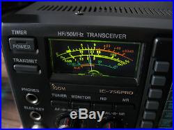 Icom IC-756PRO HF/6m Transceiver in Excellent shape