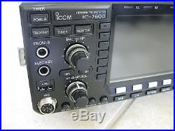 Icom IC-7600 HF/6m Transceiver in Excellent shape-latest firmware