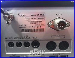 Icom IC-7610 HF/50 MHz Transceiver