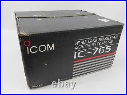 Icom IC-765 HF All-Band Ham Radio Transceiver + Original Box (works great)