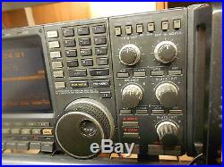 Icom IC 781 HF with microphone and power cord. Original manuals included