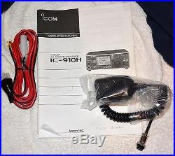 Icom IC-910H VHF/UHF High Power Transceiver in Original Box