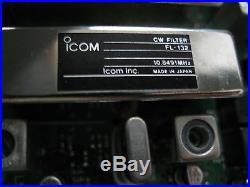 Icom IC-910H VHF/UHF High Power transceiver in Very Nice shape with filters