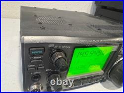 Icom IC-910 UHF VHF ALL MODE AM FM FMN SSB CW SATELLITE With Microphone