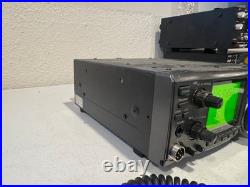 Icom IC-910 UHF VHF ALL MODE AM FM FMN SSB CW SATELLITE With Microphone