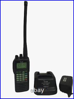 Icom IC-A24 Pilot Aviation Airplane Handheld Radio VHF Air Band Transceiver VOR