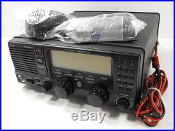 Icom IC-M710 MF/HF Channalized Ham Transceiver Radio with HM-180 Microphone + Cord