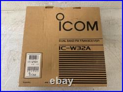 Icom IC-W32A Dual Band UHF/VHF Handheld Transceiver Tested Icom IC-W32A Dual Band UHF/VHF Handheld Transceiver Tested