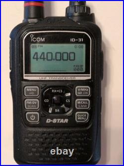 Icom ID-31A UHF Ham Radio Transceiver D-Star FM