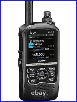 Icom ID-52A UHF/VHF D-STAR Digital/Analog Hand Held Transceiver