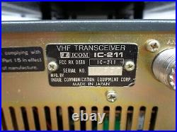 Icom Ic-211 2 Meter All Mode Transceivers 2 Units Need Work