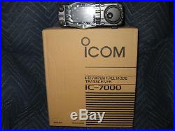 Icom Ic-7000 Transceiver Hf/6m/2m/70cm Receives 30khz-200mhz & 400mhz-470mhz
