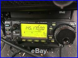 Icom Ic-706mkiig Hf/vhf/uhf All Mode Ham Radio Transceiver With Mobile Bracket
