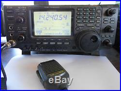 Icom Ic-746 Hf Transciever With Mars Mod. Excellent Condition