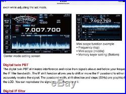 Icom ic7700 transceiver