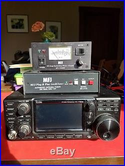 Icom ic-7300 LOOK Complete Ham Station with power supply, tuner, G5RV