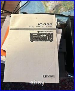 Icom ic 730 transceiver hf ssb