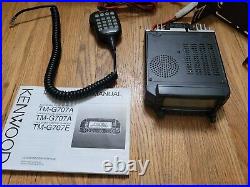 KENWOOD TM-G707A DUAL BAND TRANSCEIVER WithORIGINAL BOX Mint Condition